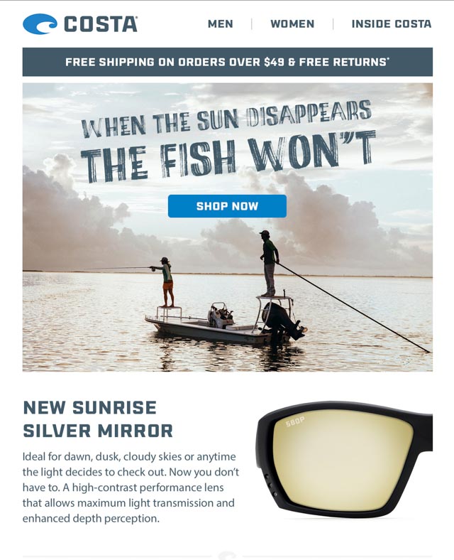 Jungle Fish - Costa Sunglasses - Northern Michigan
