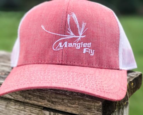 Red Mangled Fly Hat