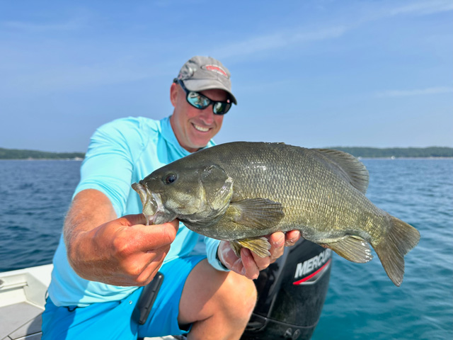Northern Michigan Smallmouth Bass - Grand Traverse Bay