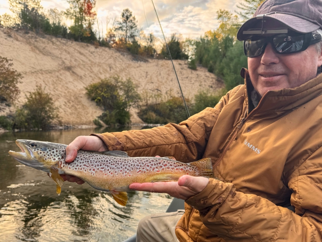 Upper Manistee River trout fishing report