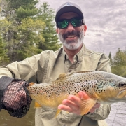 Upper Manistee River trout fishing report