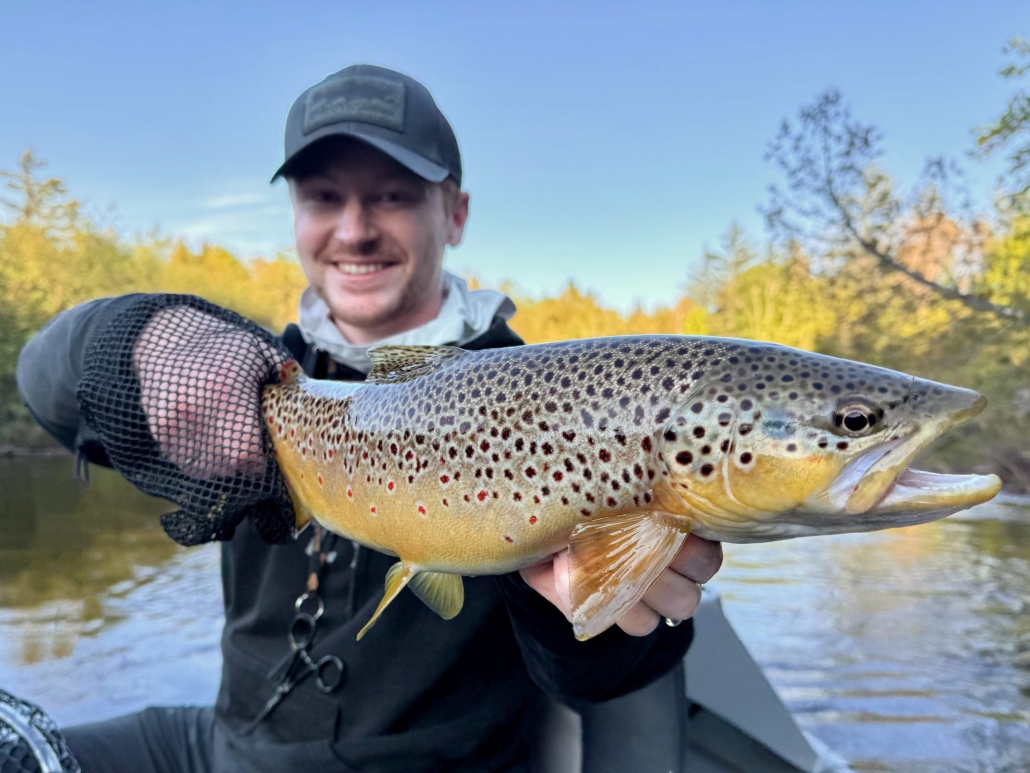 Upper Manistee River trout fishing report
