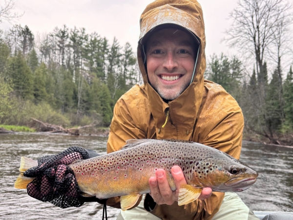 Upper Manistee River trout fishing report