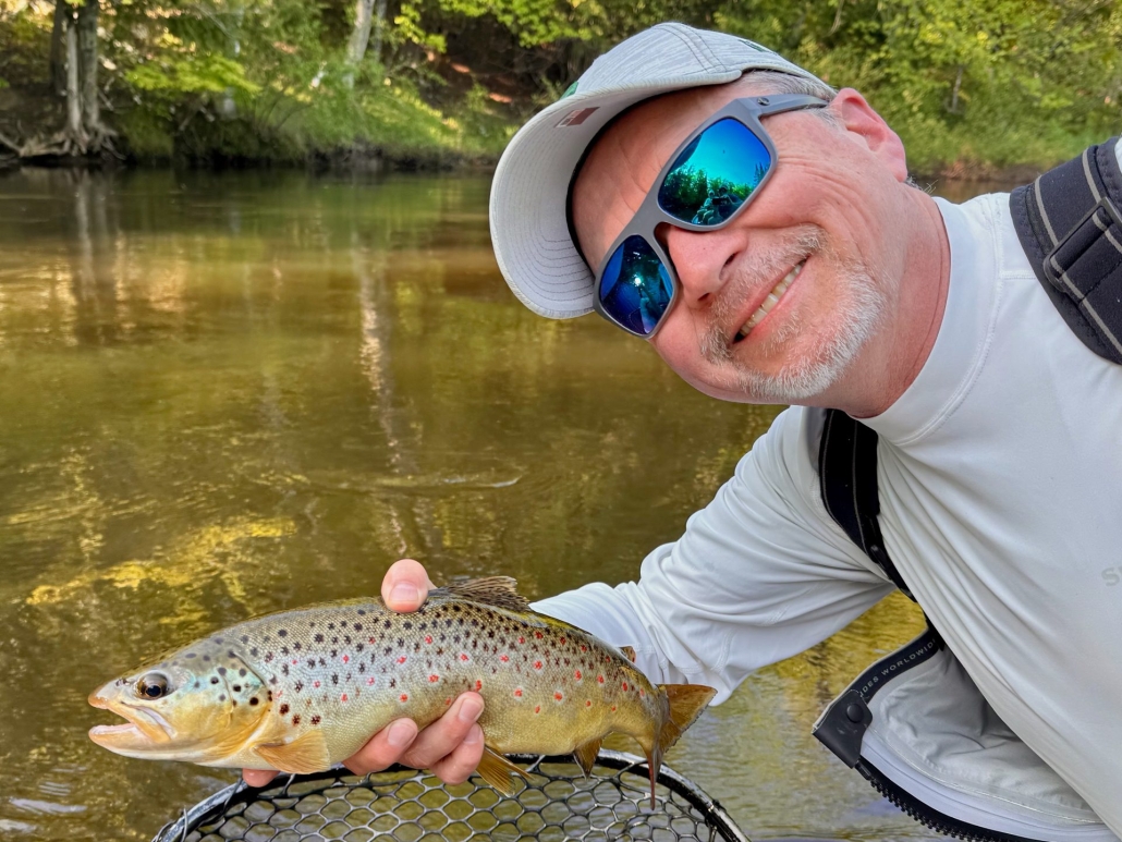 Upper Manistee River trout fishing report