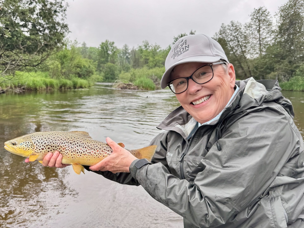 Upper Manistee River trout fishing report