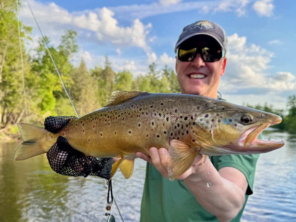 Upper Manistee River trout fishing report